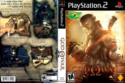 God Of War Ii 2 Legendado Pt-br Sony Ps2 Midia Física