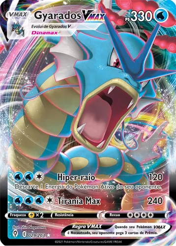 Carta Pokémon Gyarados Sombrio Coleção Celebrações