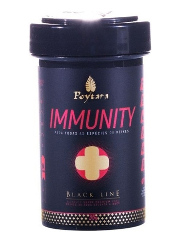 Ração Poytara Black Line Immunity 35g