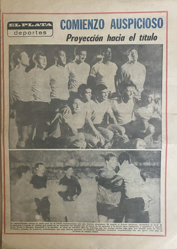 El Plata Suplemento De Deportes, 1967, 8 Páginas, Cr04b5