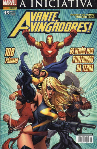 Avante Vingadores 15 Homem De Ferro Mulher-hulk Marvel