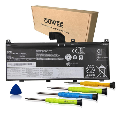 Ouwee L18m6p90 - Batería Compatible Con Lenovo Thinkpad P53 