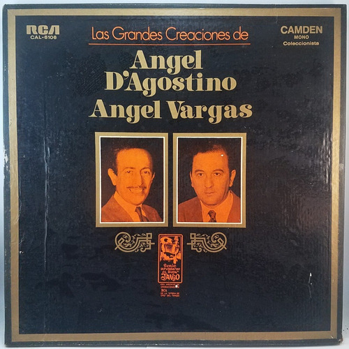 Dagostino - Vargas - Grandes Creaciones - 3 Vinilos Tango