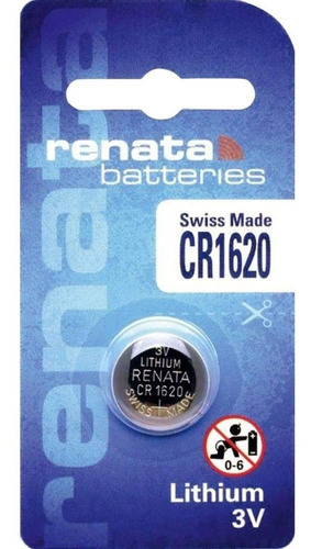Renata 1620 Cr1620 Pila Batería Suiza  De Litio 3 V 