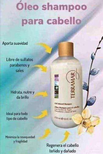 Terramar Shampo Y Suero Protector Termal Orignal 2 Pzs