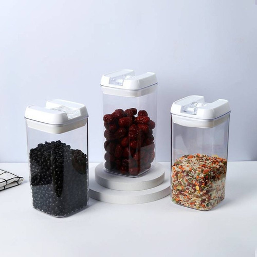 Kit 3 Potes Herméticos Multiuso 1200ml