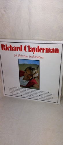 Lp . Richard Clayderman.- 20 Melodias Inolvidables. 1989