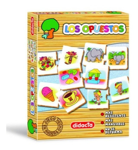 Los Opuestos - Juego De Mesa - Didacta - Regalo Reyes