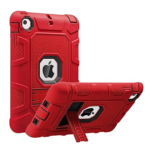 Funda Para iPad Mini iPad Mini 2 iPad Mini 3 Rojo 3 Capas-02