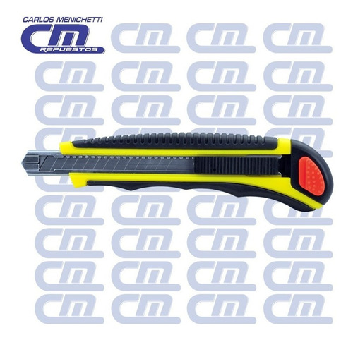 Cutter Cuchilla Retractil Con 5 Hojas - 9 Mm - Crossmaster