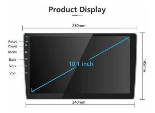 New, Android Radio Gps Estereo 10 PuLG. Peugeot 107