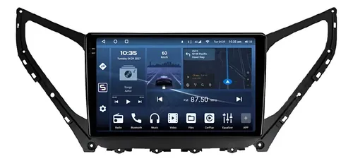 Qp Radio Android 4+64 Carplay Qled Hyundai Azera