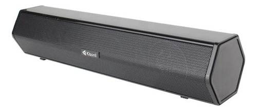 Caixa De Som Kisonli Crystalecho I620, 6w, Usb, Preto