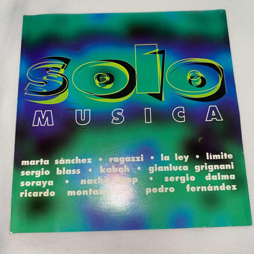 Solo Música Cd 1997 La Ley Soraya Ragazzi Límite Marta Sánch