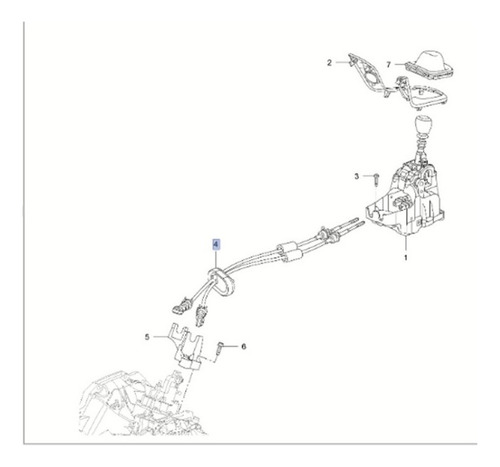 Cable Selec Velocidades Cruze Estandar 2010 Al 2016 25191776