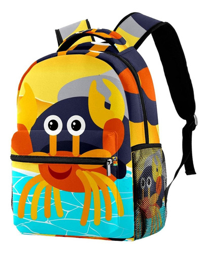 Mochila De Viaje Clásica Para Escuela Ligera De Cangre...