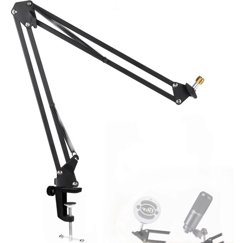 Snowball Mic Boom Arm, Soporte De Escritorio A De Alta Re...