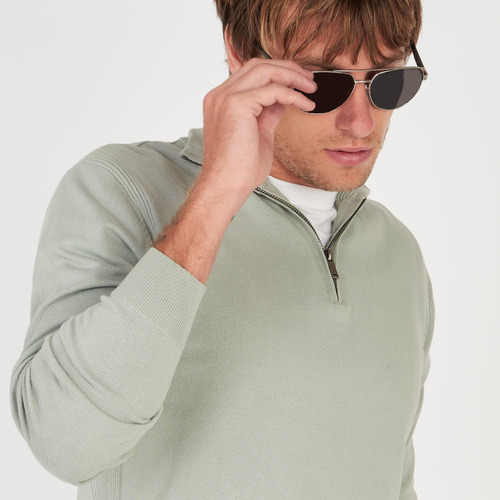 Sweater Hombre Kevingston New Donovan Gris Cemento