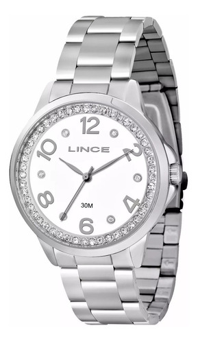  Relógio Lince Feminino Prata Lrmj035l K218 Lindo E Barato