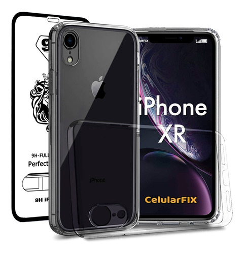 Funda Transparente P/ iPhone XR, Space C/ Mica