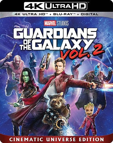 Blu Ray 4k Ultra Hd Guardians Of The Galaxy Vol 2 