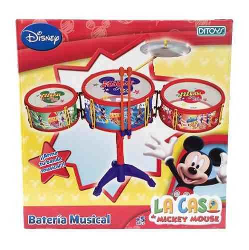 Mickey Mouse Bateria Musical Licencia Disney Ditoys
