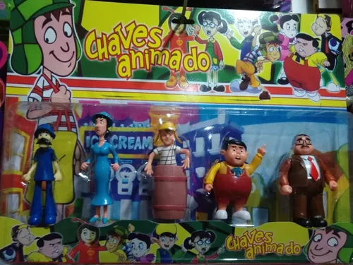 Antigo boneco Seu Madruga do desenho animado Chaves. Po