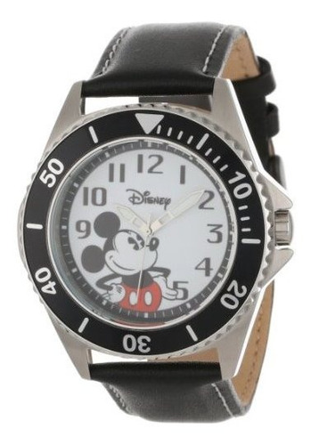 Reloj Disney Para Hombre W000518 Mickey Mouse Análogo,