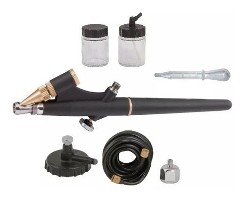 Imagen 1 de 6 de Aerografo Aguja 0.5mm Con Kit Barovo Bppkit