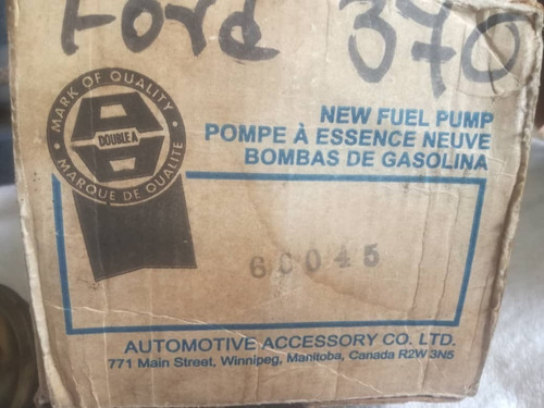 Bomba De Gasolina Ford 370 