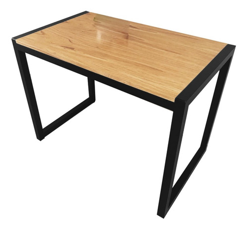 Mesa Rustica Industrial Hierro Madera Moderna 120x60 #