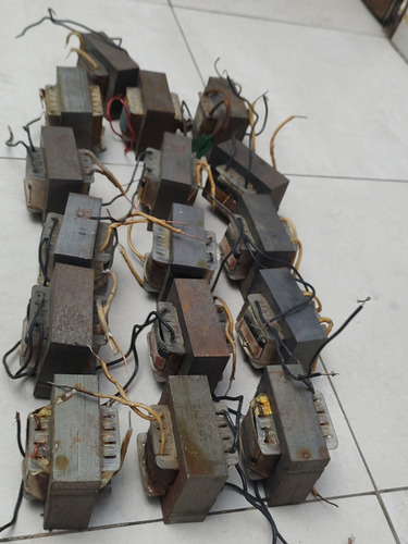 Lote 16 Transformadores 220v A 12v 50w (Usado)