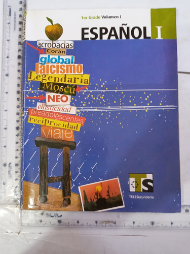 Libro Español 1 1er Grado Telesecundaria (Usado)