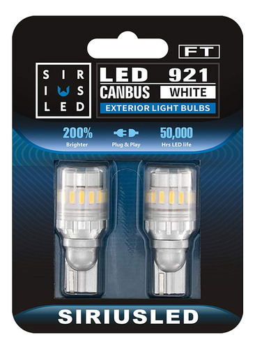 Bombilla Led Sir Ius Led Ft-921 922 579 Canbus 6500 K Blanca