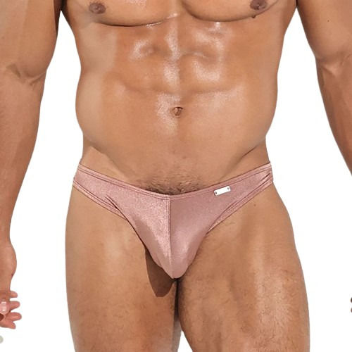 Bikini Power Cup Bañador Hombre Lycra Bronce Blokes