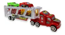 Comprar Super Camion Transporte De 4 Vehiculos Autos Y Colectivos