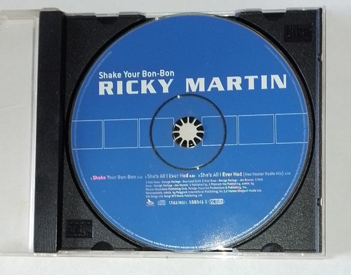 Ricky Martin Cd Shake Your Bon-bon (ver Descrip.)