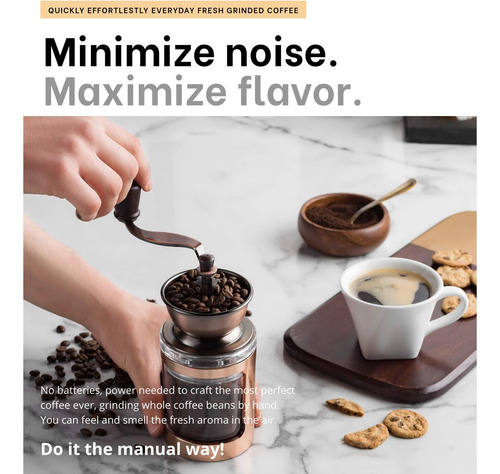 Molinillo De Café Manual Ajustes Ajustables | Molino D...