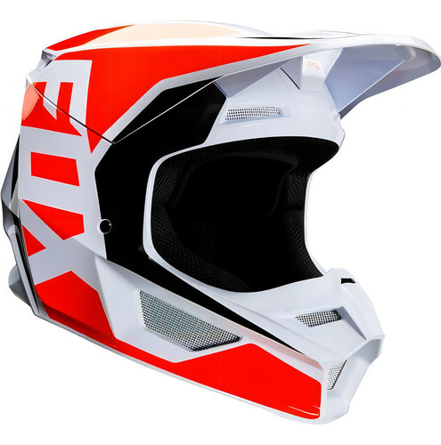 Casco Fox V1 Mvrs Prix 2020 blanco/naranja/negro 58