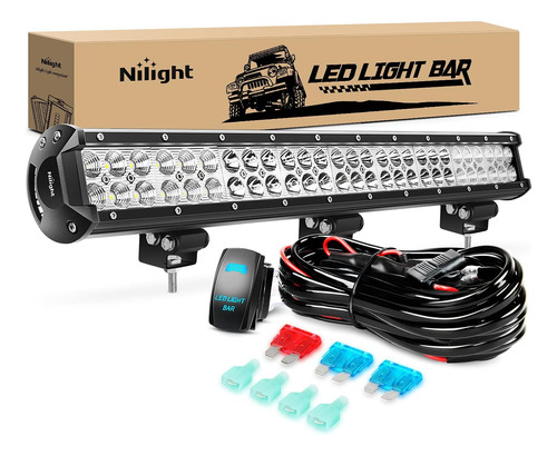 Barra De Luces Led De 25 Pulgadas, 162 W, Combo De Inun...