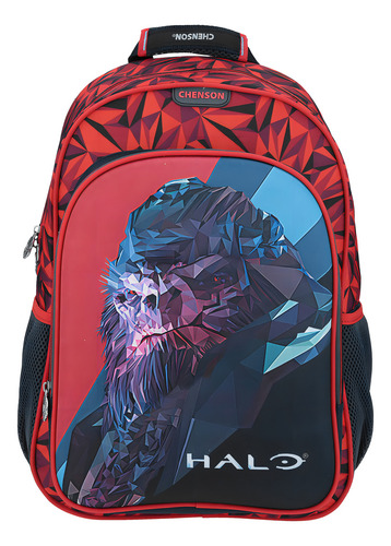 Mochila Grande Rojo Chenson Halo Groo