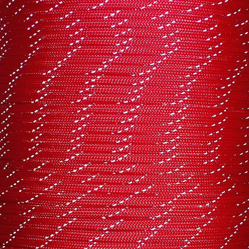 Imagen 1 de 4 de Paracord 5 Metros Cuerda 550 Tipo 3 - Reflectivo Made In Usa
