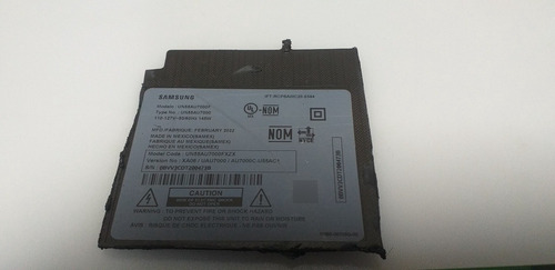 Tarjeta Fuente Para Pantalla Samsung Modelo Un55au7000f (Usado)