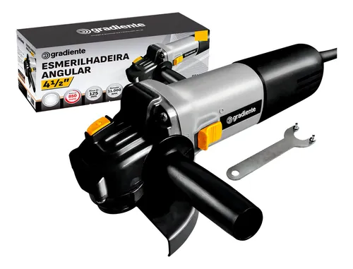 Esmerilhadeira Angular Gradiente GEA850 850W 4.1/2 Pol Corte Meta...