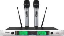 Comprar Sistema 2 Microfonos Uhf Montable Rack Soundtrack Stw-36hu2