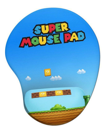 Mouse Pad Ergonômico Super