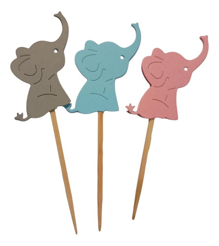 Toppers Baby Shower Elefante