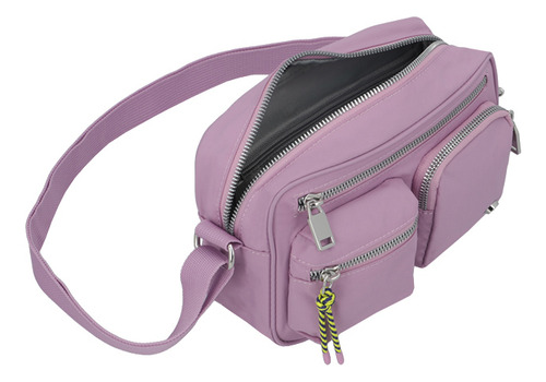 Cartera Cruzada Xtrem Hazel 3xt Lila S Color Morado