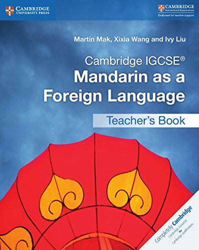 Libro Cambridge Igcse® Mandarin As A Foreign Language Te De