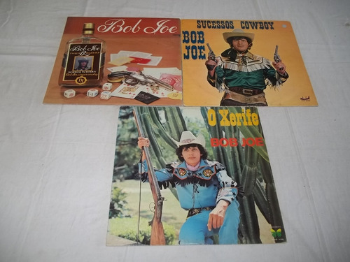 Lp Vinil - Bob Joe - 3 Discos